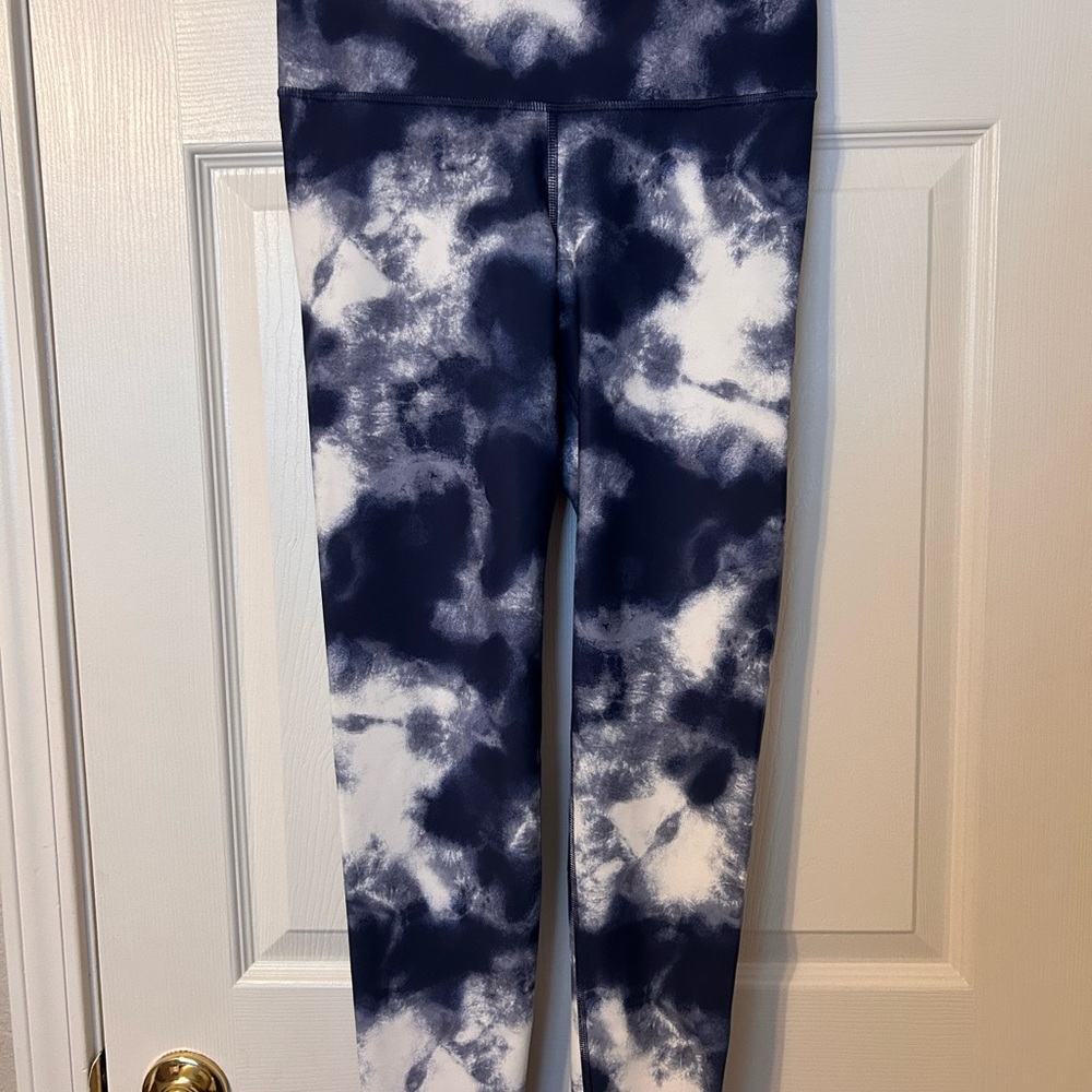 Old NavyBlue and White Tie-Dye Leggings